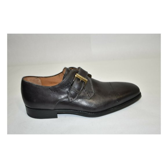 Magnanni Carey Monk Strap Loafer  Gray Size 10M main image 7